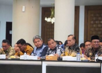 Bupati Karo Hadiri Rakor Penataan Kawasan Perkotaan dan Pariwisata Sumut