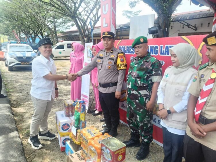 Bupati Palas Tinjau Pos Pelayanan Mudik Tahun 2026 Di Pos Yan Kecamatan Barumun, dan Pos Pam Kecamatan Sosa