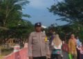 Objek Wisata Ramai Dikunjungi, Bhabinkamtibmas Lakukan Patroli dan Tatap Muka Dengan Masyarakat