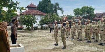 Kabag SDM Polres Padang Lawas Motivasi Pelajar SMA Taruna Bangsa Sibuhuan