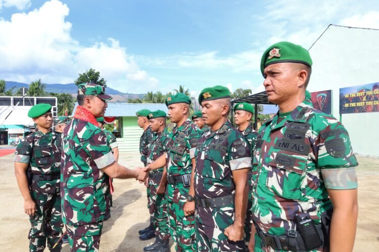 Pangdam I/BB Tinjau Brigif TP 37/HS dan Yonif TP 904/GM di Kab.Tanah Karo