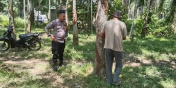 Bhabinkamtibmas Polsek Barumun Tengah Sambang Dan tatap Muka Perkuat Sinergi Dengan Masyarakat