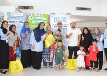 Temani Pemudik di Stasiun KA Medan, BKKBN Sumut Hadirkan Layanan Kesehatan dan Konseling