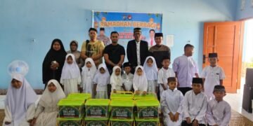 Berbagi di Bulan Ramadan, Sat Narkoba Berikan Tali Asih di Rumah Yatim Beringin