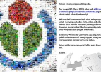 Pemerintah Resmi Blokir Wikimedia Commons, Terungkap Alasannya!    