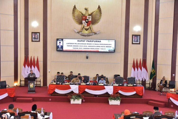 Rapat Paripurna DPRD Medan Serap Aspirasi Warga, Infrastruktur dan Banjir Jadi Sorotan Utama