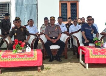 Polres Palas Hadiri dan Amankan Pemusnahan Barang Bukti di Kejari Palas