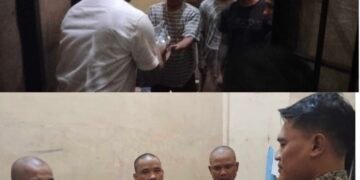 Memanusiakan Manusia! Kasat Reskrim dan Kasat Intel Polres Padang Lawas Berbagi Takjil ke Tahanan