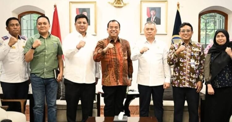 Bupati Karo Audiensi dengan Menhub, Dorong Revitalisasi Dermaga Tongging untuk KSPN Danau Toba