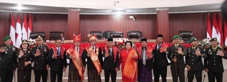 Bupati Karo Hadiri Rapat Paripurna Peringatan Hari Jadi Kabupaten Karo ke-80