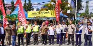 Bupati Karo Cek Kesiapan Pos Pengamanan dan Pelayanan Idulfitri 2026