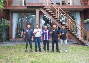 Momen Hangat, Wakil Wali Kota Medan Terima Kunjungan Danyon Parako 463 Pasgat