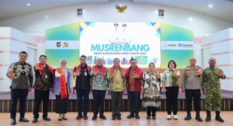 Bupati Karo Buka Musrenbang RKPD 2027