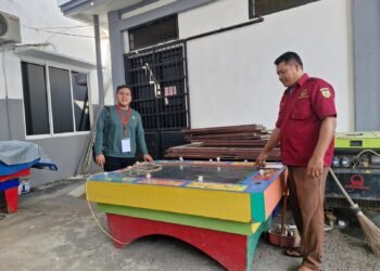 Polsek Pancur Batu Limpahkan Tersangka dan Barang Bukti Kasus Judi Ikan ke Kejaksaan