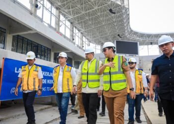 Masuk Finishing, Rico Waas dan Bobby Nasution Tinjau Pembangunan Stadion Teladan Jelang AFF U-19