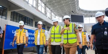 Masuk Finishing, Rico Waas dan Bobby Nasution Tinjau Pembangunan Stadion Teladan Jelang AFF U-19