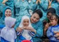 Airin Rico Waas Ajak Siswa PAUD dan TK Belajar Sambil Bermain di KRI Bima Suci