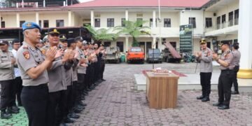 Kapolres Karo Rayakan Ulang Tahun 36 Personel, Perkuat Kebersamaan Lewat Momen Sederhana