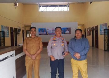 Perkuat Sinergitas, Kapolsek Simpang Empat Jalin Silaturahmi dengan Unsur Muspika