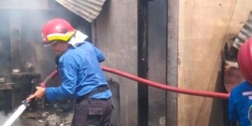 Anak Diduga Bakar Rumah Ibu Kandungnya