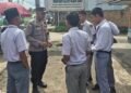 Bhabinkamtibmas Polres Tanah Karo Sambangi Pelajar, Sosialisasikan Pencegahan Kenakalan Remaja