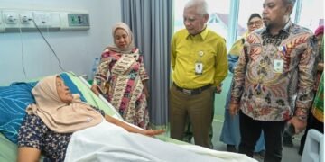 Pastikan Pelayanan Kesehatan Meningkat, Wagub Sumut Kunjungi di RS Haji