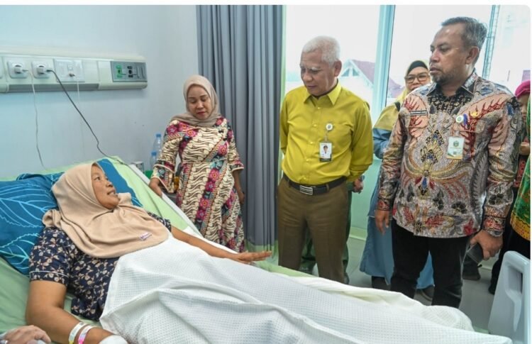 Pastikan Pelayanan Kesehatan Meningkat, Wagub Sumut Kunjungi di RS Haji