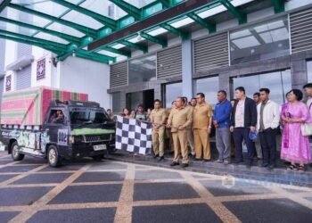 Bupati Karo Kirim 1 Ton Lebih Cabai Merah Ke Palangkaraya untuk Kendalikan Harga