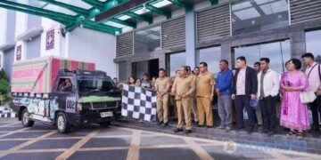 Bupati Karo Kirim 1 Ton Lebih Cabai Merah Ke Palangkaraya untuk Kendalikan Harga