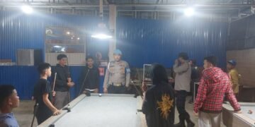 Blue Light Patrol Polsek Tigapanah, Antisipasi Kejahatan di Titik Rawan Kamtibmas