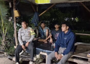 Bhabinkamtibmas Polsek Pkl. Berandan Aktifkan Satkamling