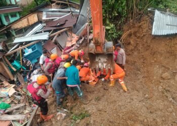 Tanah Longsor di Desa Sembahe, 5 Tewas