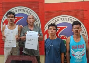 Polres Palas Tangkap lagi Dua Pengedar dan Dua Pembeli Sabu di Sebuah Warung Kopi