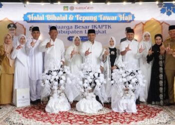Syah Afandin Hadiri Halal Bihalal IKAPTK dan Lepas Tiga Calon Jemaah Haji