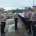 Polres Padang Lawas Kasi Propam Melaksanakan Ops Gaktiblin di Lapangan Mapolres