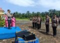 Kapolres Palas Pimpin Upacara Pelantikan Kabag Log, Ren, Kasiwas dan Sertijab Kasat Samapta Serta Kasat Binmas