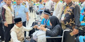 360 Jemaah Kloter 01 Masuk Embarkasi Medan