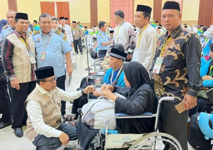 360 Jemaah Kloter 01 Masuk Embarkasi Medan