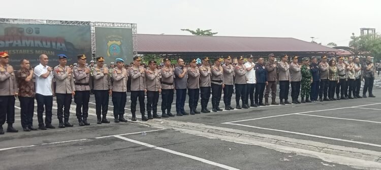 Kapolda Sumut Yakin Personel Sispamkota Mampu Amankan Kota Medan 