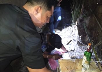 Laporan Warga, Polres Langkat Gerebek Lokasi Transaksi Sabu di Hinai
