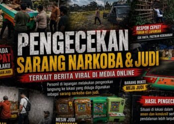 Polsek Pancur Batu Gerebek Sarang Narkoba