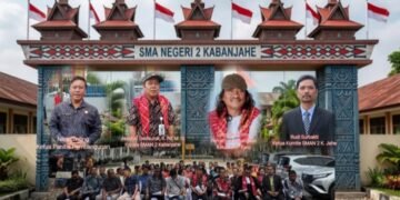 Pembangunan Gapura Baru SMAN 2 Kabanjahe Segera Dimulai