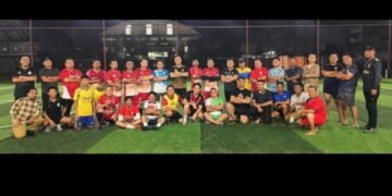 Mini Soccer Penuh Cerita: Forwakum, Camat, Kepala Desa dan Lurah Melebur Tanpa Sekat