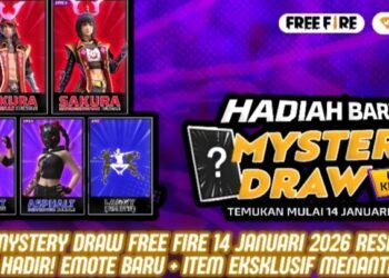 Mystery Draw FF 2026 Resmi Rilis, Intip Jadwalnya!