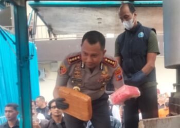 Pengembangan Kasus di Setiabudi, Polrestabes Medan Sita 52 Kg Sabu asal Thailand