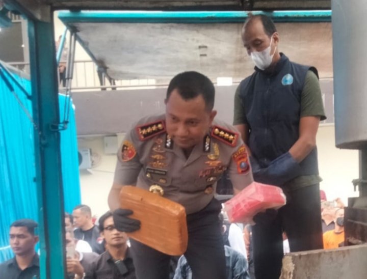 Pengembangan Kasus di Setiabudi, Polrestabes Medan Sita 52 Kg Sabu asal Thailand