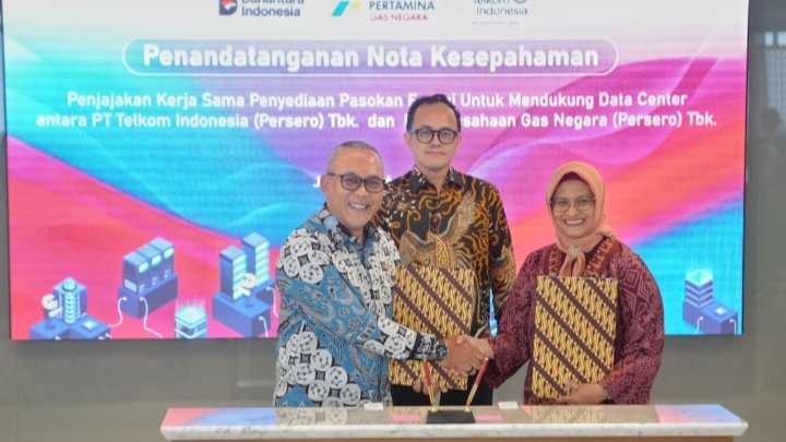 Telkom dan PGN Dorong Ekosistem Green Digital Infrastructure Terintegrasi Bersama Mitra Global