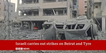 Israel Serang Beirut, 14 Tewas