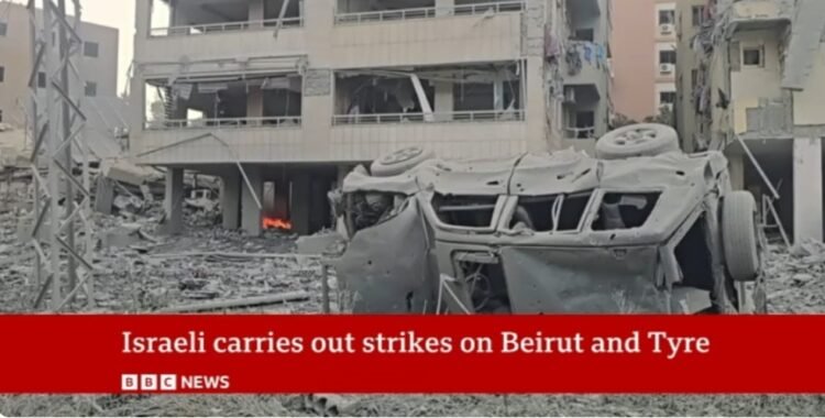 Israel Serang Beirut, 14 Tewas
