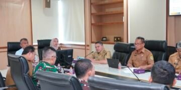 Bupati Pakpak Bharat Rakor di Kantor Gubsu:  Bahas Penyelesaian Tapal Batas dengan Dairi